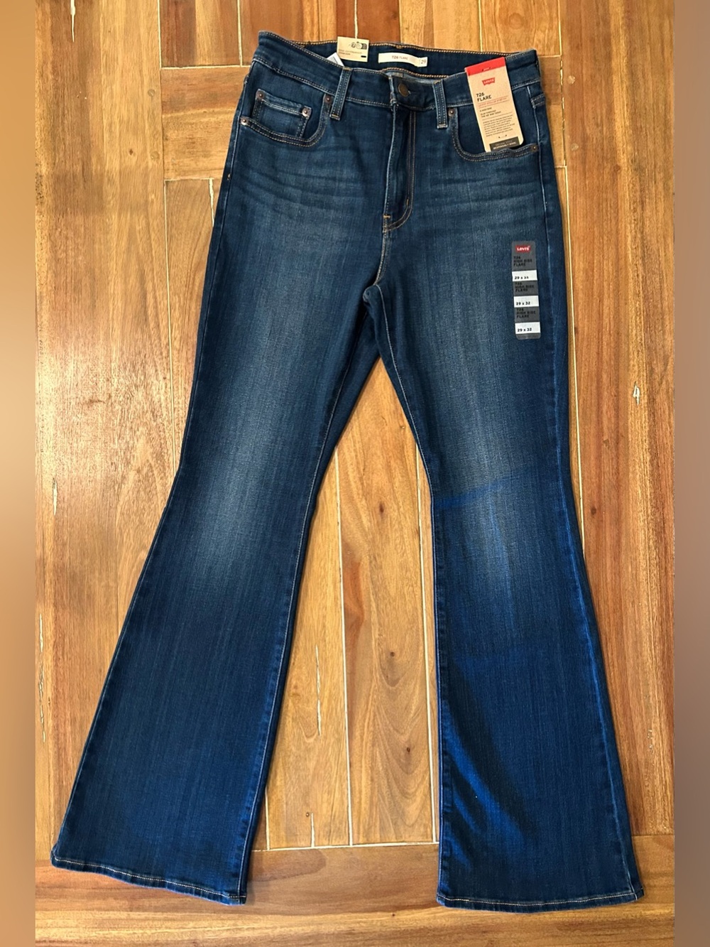 Levi's Women's Dark Blue Flare Jeans 726 size 29
